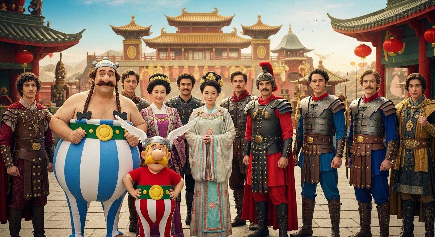 La distribution de Astérix et Obélix : l'Empire du Milieu, un casting haut en couleur - Featured Image