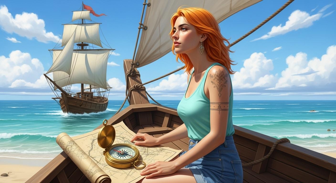 Nami dans One Piece : la navigatrice aux mille secrets de l'équipage. - Featured Image