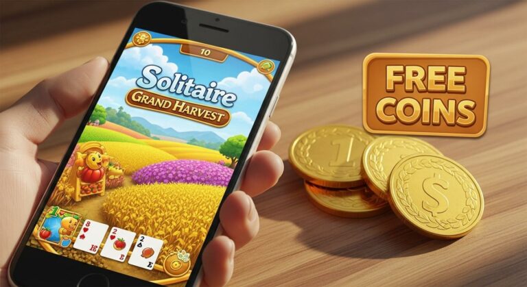 Solitaire Grand Harvest free coins : les meilleures astuces pour en obtenir facilement - Featured Image
