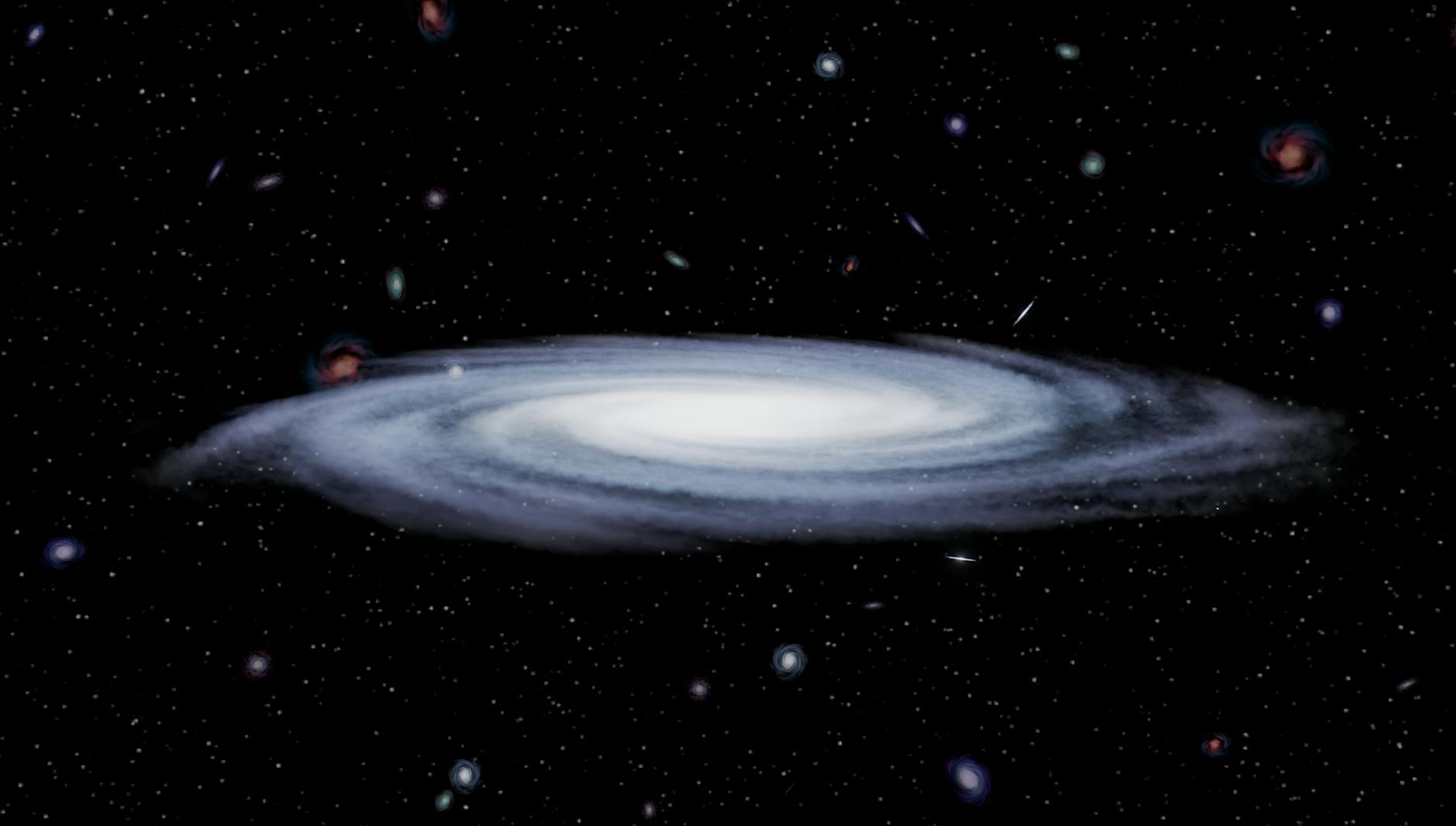 Casey Hudson présentant Star Wars Fate of the Old Republic aux Game Awards sur scène