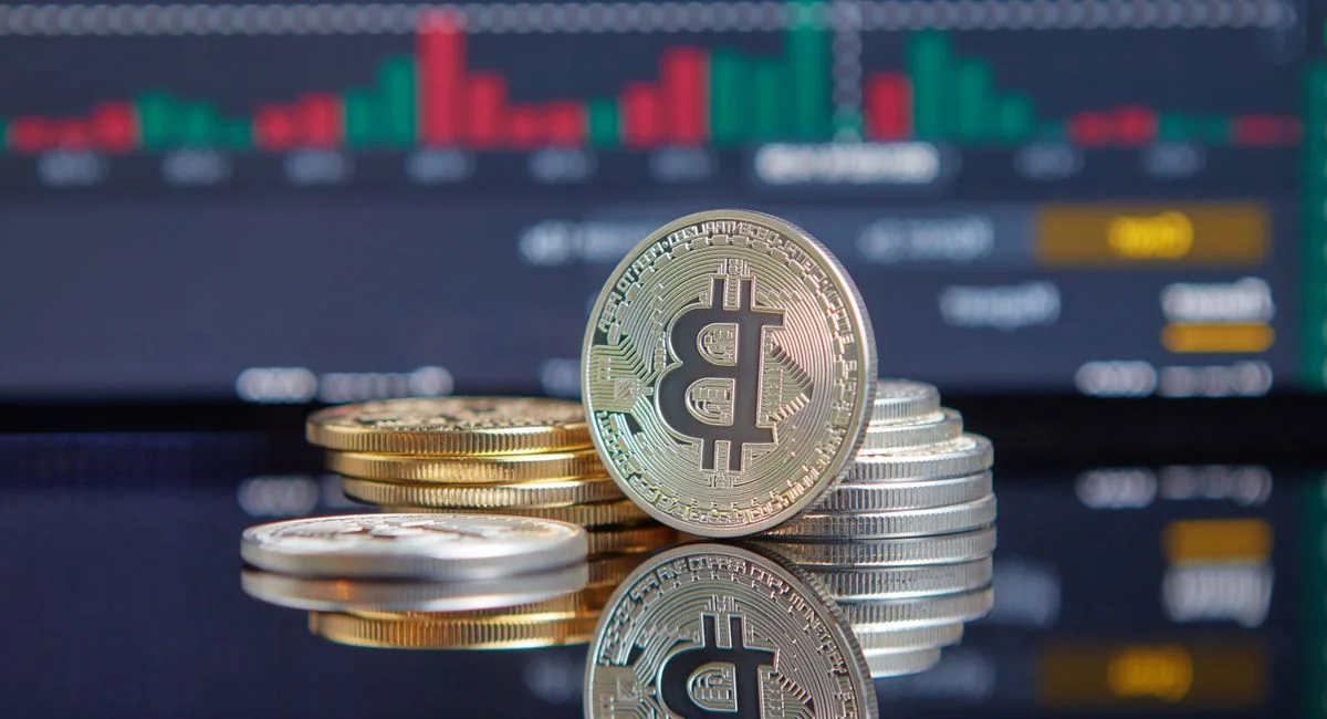 Illustration, portefeuille virtuel crypto
